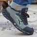 CHAUSSURES BASSES MIKE s ESD S1PS FO SR GRIS-VET FLUO - U POWER - RV20066