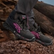 CHAUSSURES BASSES FEMME MICHELLE s ESD S1PS FO SR NOIR-FUSHIA - U POWER - RV20086
