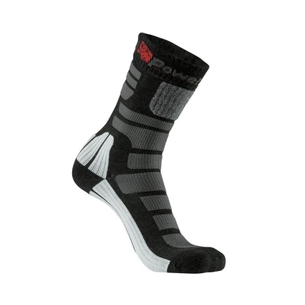 CHAUSSETTES AIR NOIR/GRIS - LOT DE 3 - U POWER - SK047BC