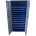 Armoire 2 portes 13 tablettes 84 bacs bleus 1L VISO - AP84PA02