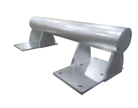 Butée de parking pour camion D.114mm Acier galva avec fixations VISO - BUT800GALFIX