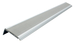Nez de marche antidérapant aluminium recouvert PVC gris VISO - NDM1300PVC