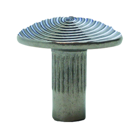 Clou podotactile ciselé inox AISI 304 VISO - POD25LIN