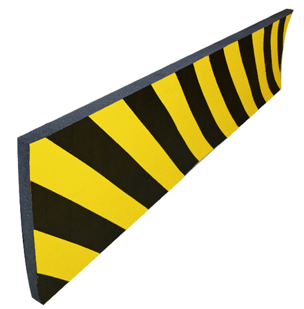 Protection souple mousse noir/jaune VISO - PU102NJ