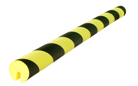 Protection IPN ouverture 20mm x 8mm mousse noir/jaune VISO - PU208NJ