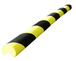 Protection d'angle ouverture 25mm mousse noir/jaune  VISO - PU4025NJ