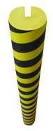 Protection ouverture 50x8mm mousse noir/jaune  VISO - PU502