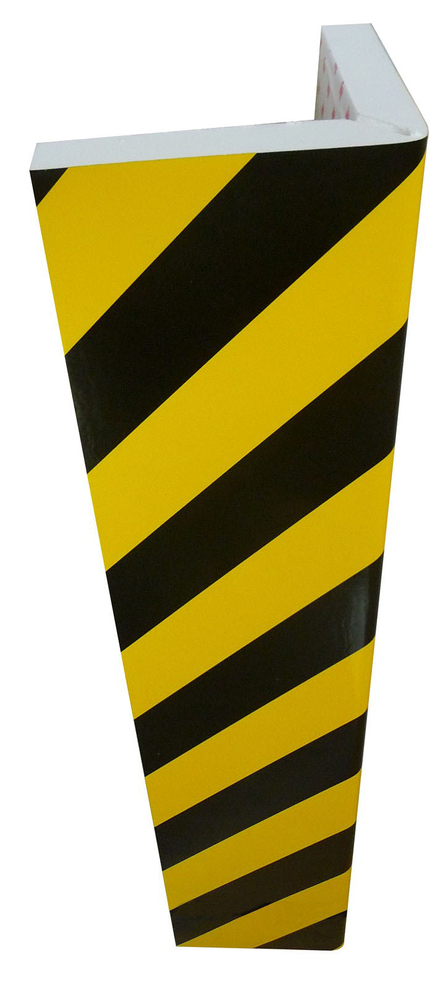 Protection d'angle mousse noir/jaune VISO - PU7325NJ