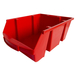 Bac à bec polypro emboitables à vide 28L rouge VISO - SPACY5R