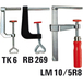 Agrafe TK6, RB269, LM10/5R8 TK6 Bessey