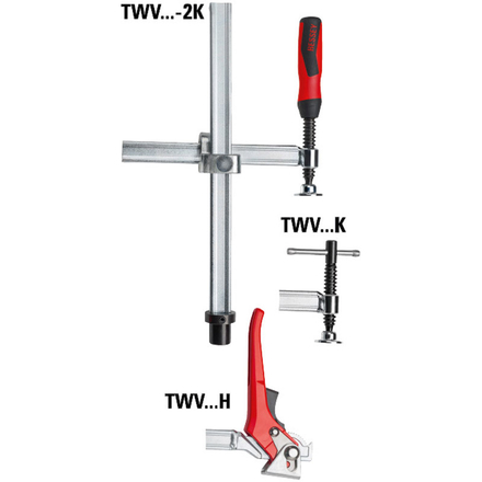 Éléments de serrage, variable TWV TWV16-20-15K Bessey