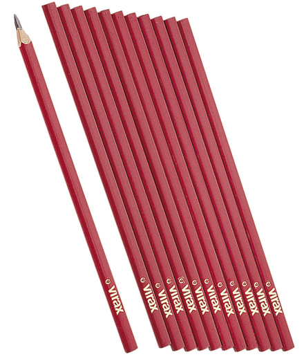 Jeu de 12 crayons de chantier 2627 VIRAX - 262700