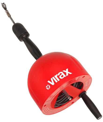 Déboucheur pro VAL 26 7,5m/7mm VIRAX - 290640