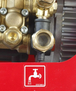 Hydrocureuse électrique 150bars VIRAX, pour canalisation D50-150, flexibles 10 et 15m, moteur 3,3kW - 293280