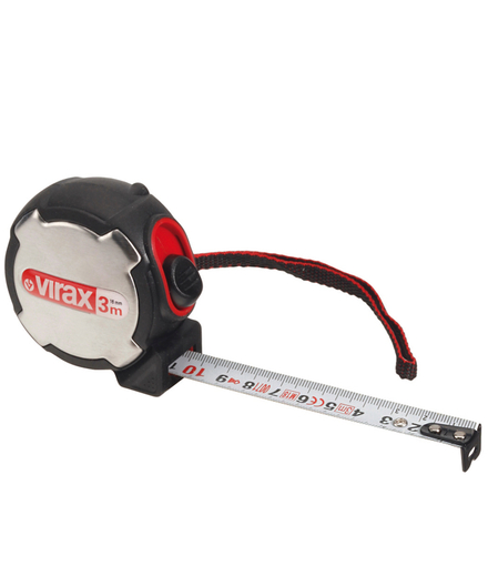 Metre ruban 3 m - 19 mm VIRAX - 371741