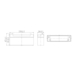 Batterie plomb rechargeable 6V 3,2Ah avec connexions Faston F1 - VELAMP - 23725
