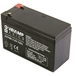 Batterie rechargeable au plomb 12V 7Ah avec connecteurs faston F1 - VELAMP - 23788