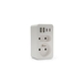 BIPLITE Multiprise 2P+T 16A/6A + 2 USB-A & 2 USB-C - VELAMP - ADAT-FR-10