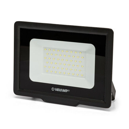 Projecteur LED SMD 50W IP65 noir 4000K PADLIGHT5 - VELAMP - IS760-5-4000K