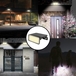 MAYA Projecteur LED solaire 1000 lumens avec détecteur de mouvement réglable - VELAMP - SL361