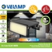 MAYA Projecteur LED solaire 1000 lumens avec détecteur de mouvement réglable - VELAMP - SL361