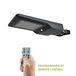 Cruiser XL Réverbère solaire LED 4800 lumens avec détecteur de mouvement et télécommande – VELAMP -SL375