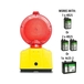 DOUBLE BLINK ROAD Clignotant de chantier LED diffuseur rouge – Velamp – ST088 - VELAMP - ST088