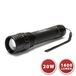 TIGER Torche LED Puissante 20W XHP50 avec Zoom - VELAMP - ST337