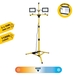 PROJECTEUR LED 2x50W sur trépied avec câble 3 m H05RN-F - VELAMP - ST748NG