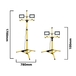 PROJECTEUR LED 2x50W sur trépied avec câble 3 m H05RN-F - VELAMP - ST748NG