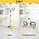 PROJECTEUR LED 2x50W sur trépied avec câble 3 m H05RN-F - VELAMP - ST748NG