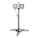 Spot LED sur trépied MINOS 2x100W 17 000 lumens IP65 extérieur - VELAMP - ST755NG