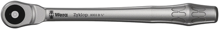 Cliquet Zyklop Metal avec carré mâle traversant, carré 3/8