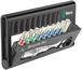 Etui d'embouts, acier inox. et Mini-Cliquet Bicycle Set 9 Wera - 05004177001