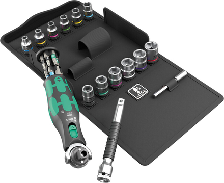 Jeu de cliquet Zyklop Pocket 8009 Zyklop Pocket Set 3 Wera - 05004284001