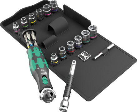 Jeu de cliquet Zyklop Pocket 8009 Zyklop Pocket Set 4 Wera - 05004285001