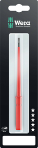 Lame interchangeable (vis à fente) pour KK VDE Kraftform Kompakt VDE 60 i 0,6 x 3,5 x 154 mm SB Wera - 05004402001