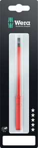 Lame interchangeable (vis à fente) pour KK VDE Kraftform Kompakt VDE 60 i 1,0 x 5,5 x 154 mm SB Wera - 05004404001