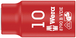 Douille Zyklop VDE 8790 B, isolée, carré 3/8