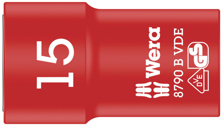 Douille Zyklop VDE 8790 B, isolée, carré 3/8