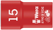 Douille Zyklop VDE 8790 B, isolée, carré 3/8