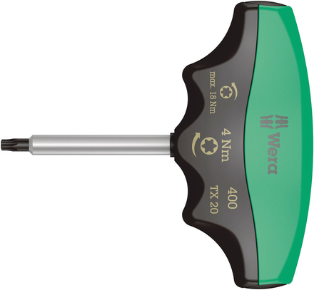 Indicateur de couple 400 TORX 20 / 4,0 Nm WERA - 05005090001