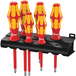 Rack Jeu de tournevis Kraftform Plus Série 100 + Rack 160 i/6 WERA - 05006145001