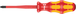 Tournevis VDE isolé pour vis cruciformes/à fente, avec lame à diamètre réduit 165 iS PZ 2 x 100 mm WERA - 05006461001