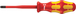 Tournevis VDE isolé pour vis PlusMinus (Pozidriv/à fente), avec lame à diamètre réduit 165 iS PZ/S # 1 x 80 mm WERA - 05006465001