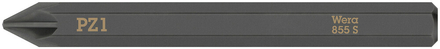Embout Pozidriv 855 S PZ 1 x 70 mm Wera - 05018163001