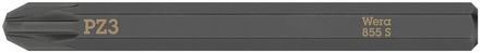 Embout Pozidriv 855 S PZ 3 x 70 mm Wera - 05018165001