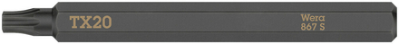 Embout TORX 867 S TORX 20 x 70 mm Wera - 05018167001
