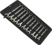 Jeu de 11 clés WERA mixtes à cliquet 8, 10, 11, 12, 13, 14, 15, 16, 17, 18, 19 mm - 05020013001