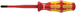 Tournevis VDE isolé pour vis PlusMinus (Pozidriv/à fente), avec lame à diamètre réduit 165 iSS PZ/S 1 x 80 mm WERA - 05020132001